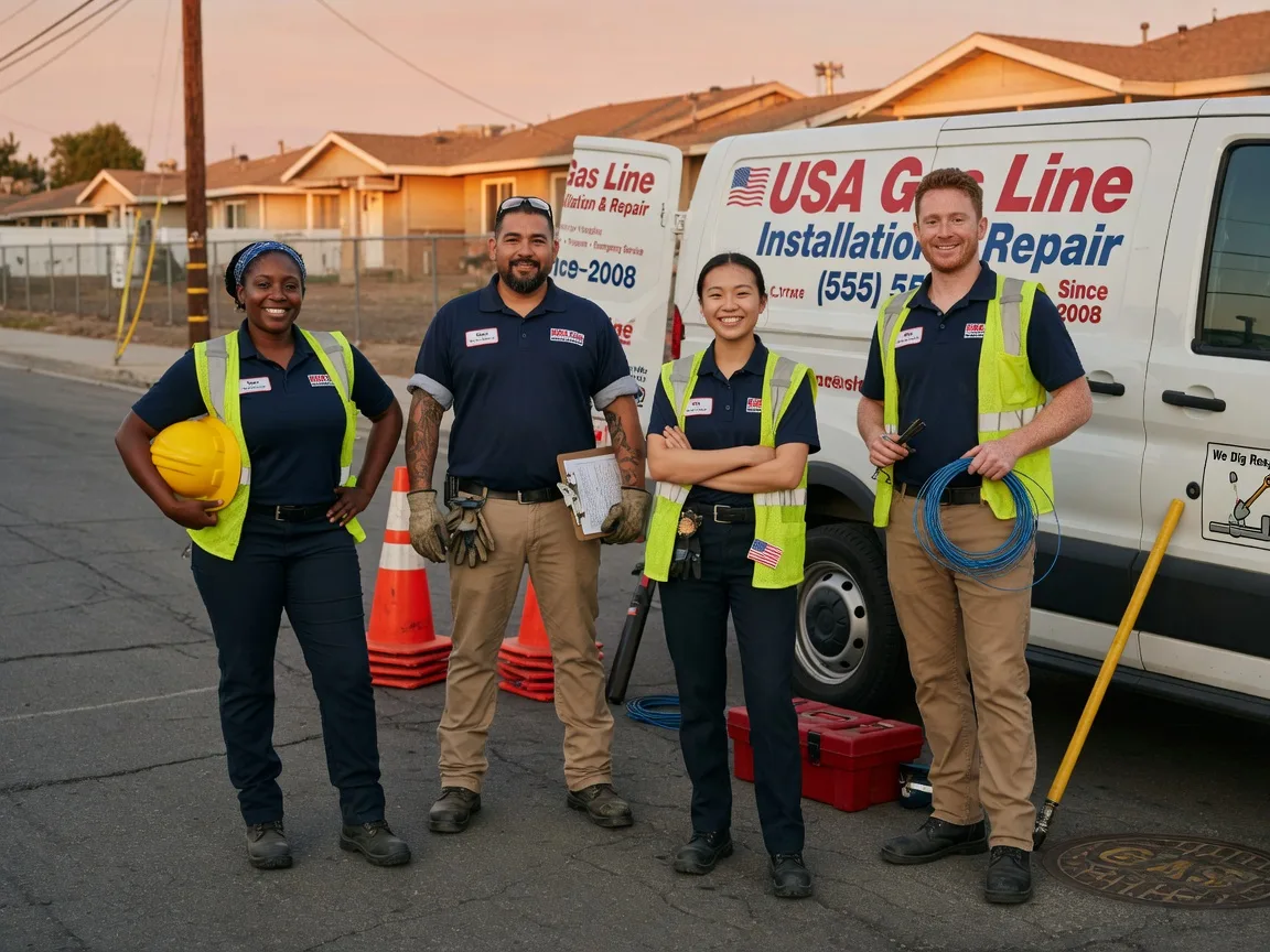 Gas Line Installation company in Morris, OK